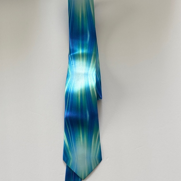 Other - Men's Blue & Green Gradient Tie - Unbranded